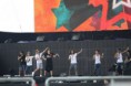 Rain Ensaiando On Stage para Sepang F1 Concert