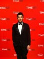 Rain na festa 100 da Time
